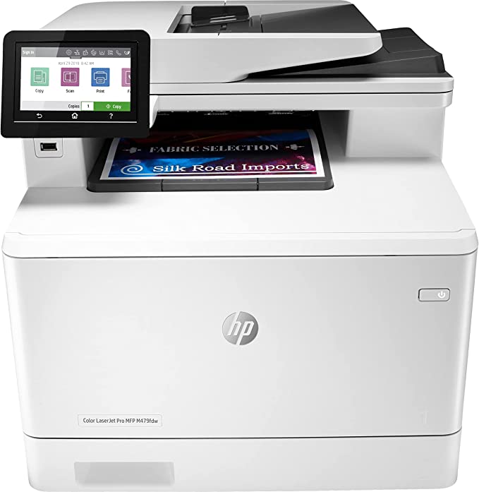 Picture of HP Color Laserjet Pro All-in-One Wireless Laser Printer M479fdw